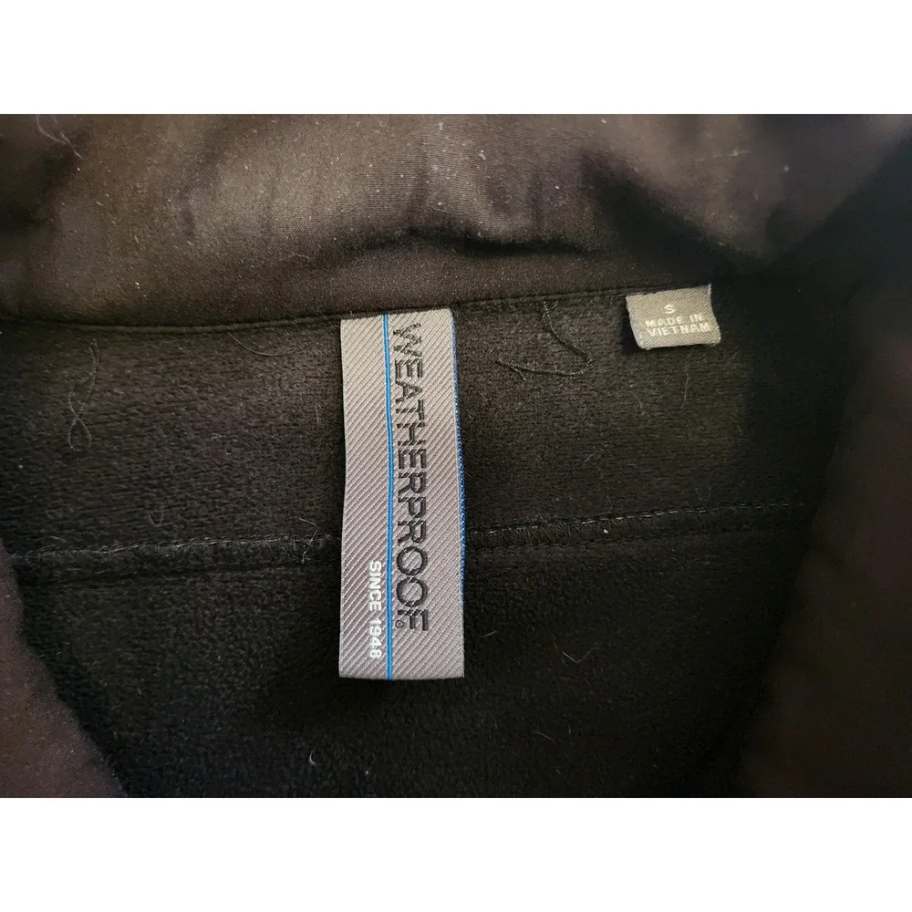 Weatherproof Mens Softshell Jacket Brown‎ Full Zip Fleece Lined Small